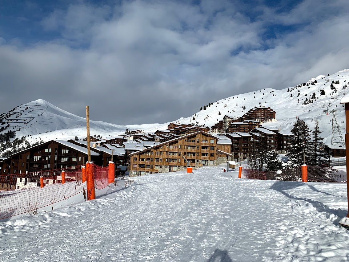 Sur les pistes